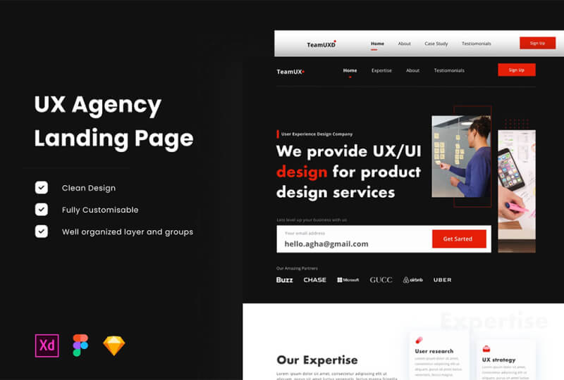 Website Design for Marketing Agency Startup